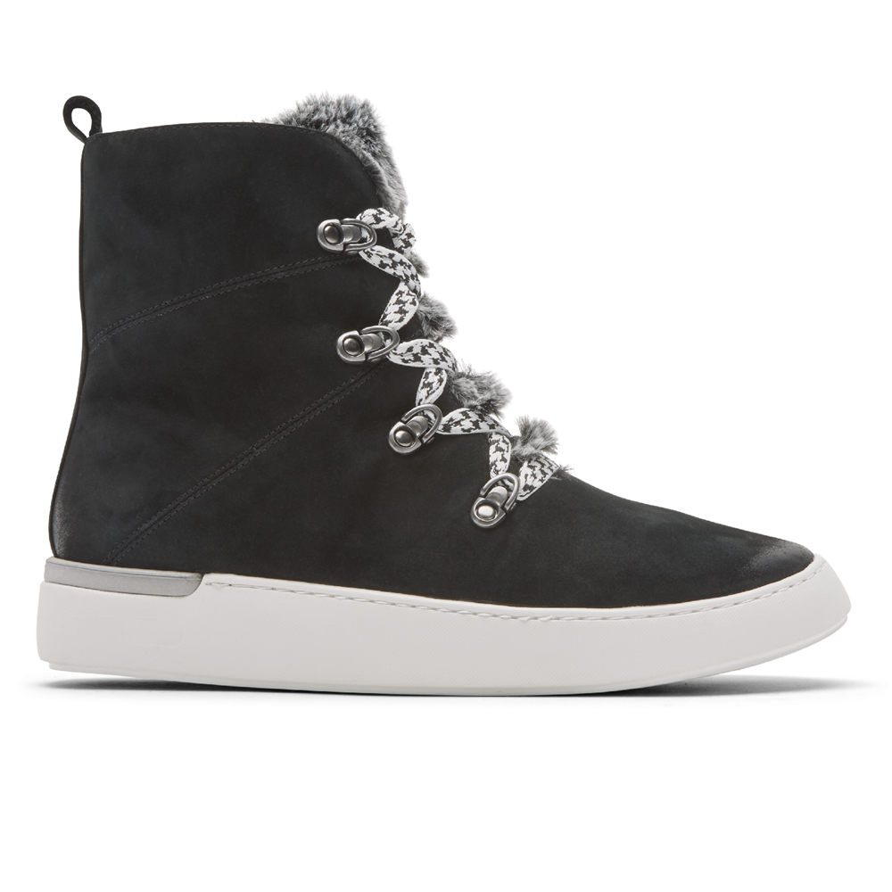 Rockport Kängor Dam Svarta - Cobb Hill Elysse Alpine - QWTSK8025